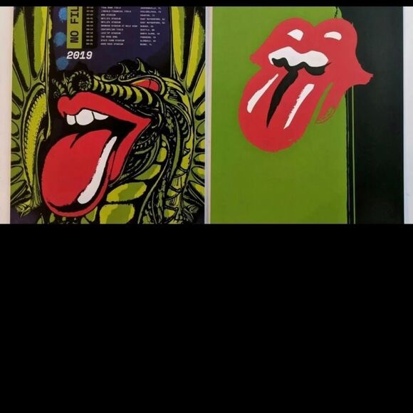 Rolling Stones No Filter Tour VIP Poster Set IOP Sea - Picture 4 of 10